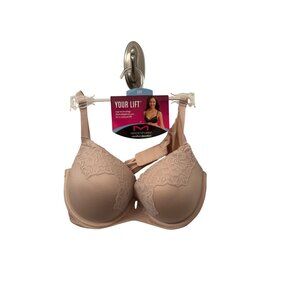 NWT Maidenform beige lift bra size 38C